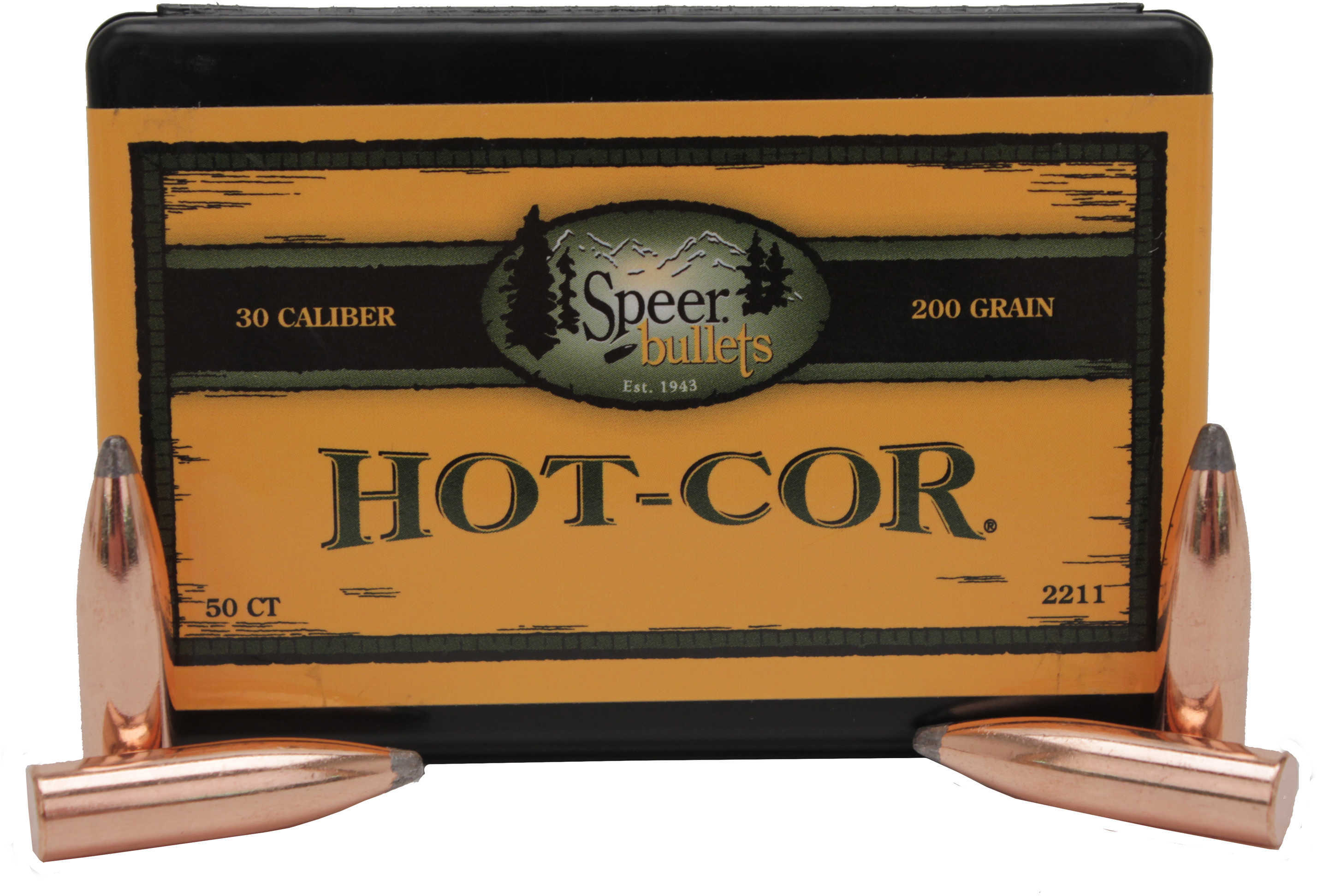 Speer 30 Caliber 200 Grains Spitzer SP Per 50 Md: 2211 Bullets