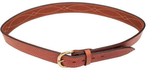 Bianchi B9 Fancy Stitched Belt Tan, 32" Md: 12286
