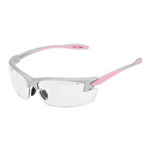 Radians Glasses Silver and Pink Frame Clear Lens PG0810CS