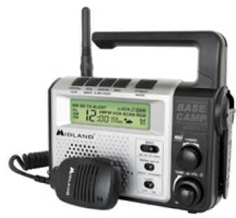 Midland XT511 Base Camp Radio with NOAA Weather Model: