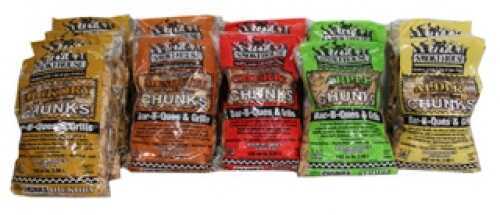 Smokehouse All Natural Flavored Wood Chunks 12 Pack Assorted