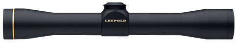 Leupold 58810 FX-II Scout 2.5x 28mm Obj 22 ft @ 100 yds FOV 1" Tube Black Matte Finish Duplex (SFP)