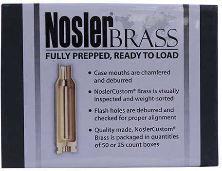 Nosler Custom Unprimed Brass For 223 Remington Md: 10070