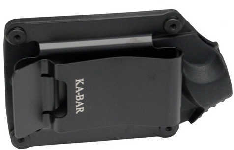 Ka-Bar 1480 TDI Law Enforcement Knife Fixed 2.31" AUS-8A SS Drop Point Plain Fiberglass Reinforced Nylon Black