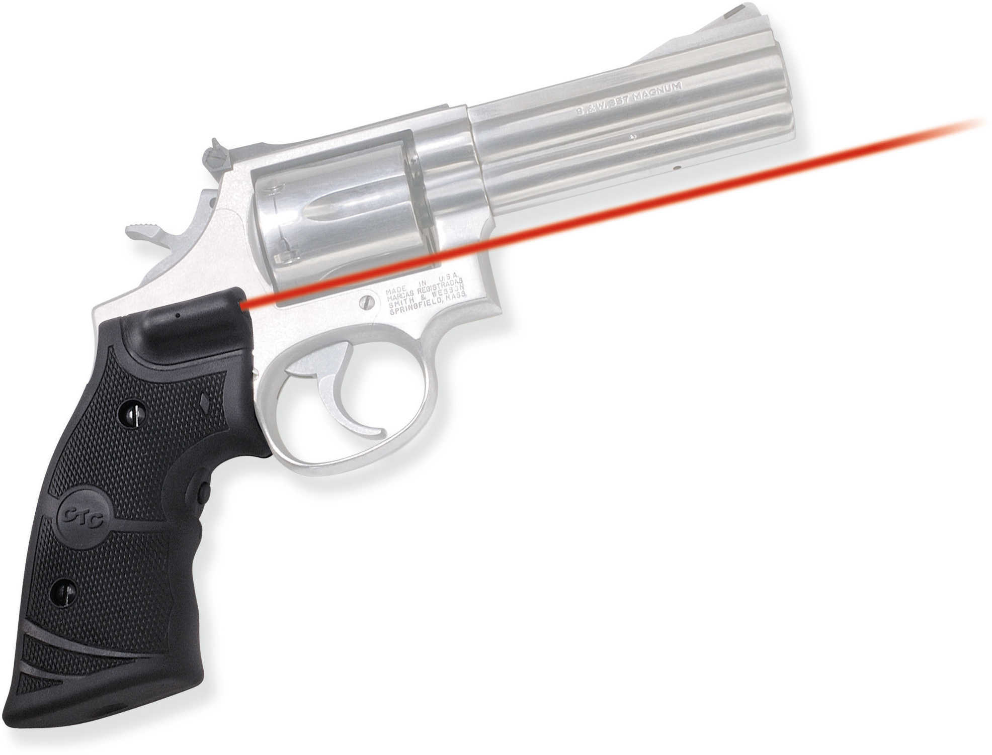 Crimson Trace Hoghunter Lasergrip For Smith & Wesson K/l Frame Square Butt Md: Lg307