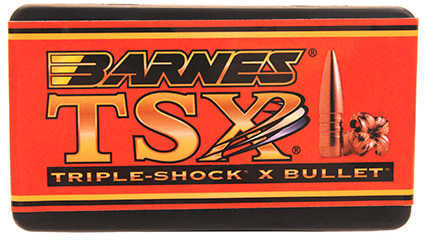 Barnes All Copper Triple-Shock X Bullet 257 Caliber 100 Grain Boattail 50/Box Md: 25742