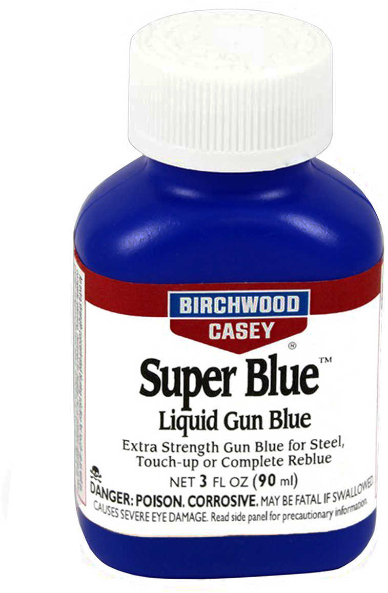 Birchwood Casey 13425 Super Blue Liquid Gun Blue Super Blue Liquid Gun 3 oz