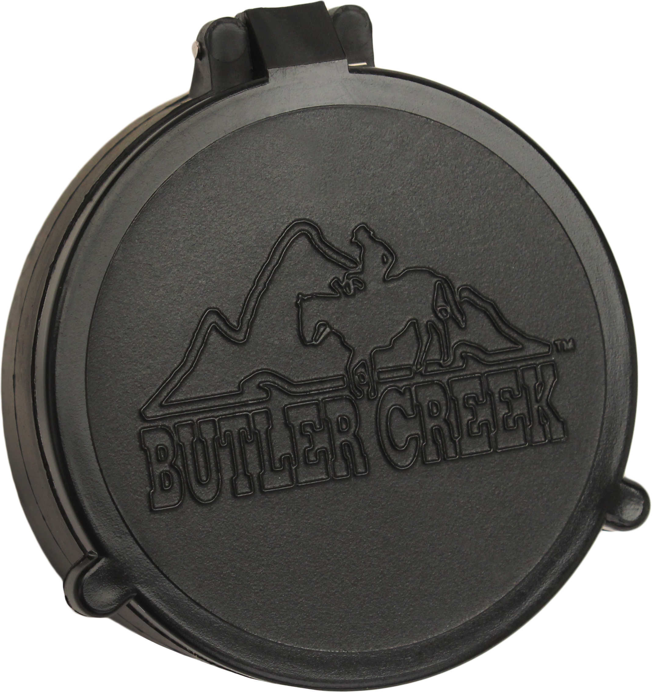 Butler Creek 30460 Flip-Open Scope Cover Objective Lens 61.70mm Slip On Polymer Black