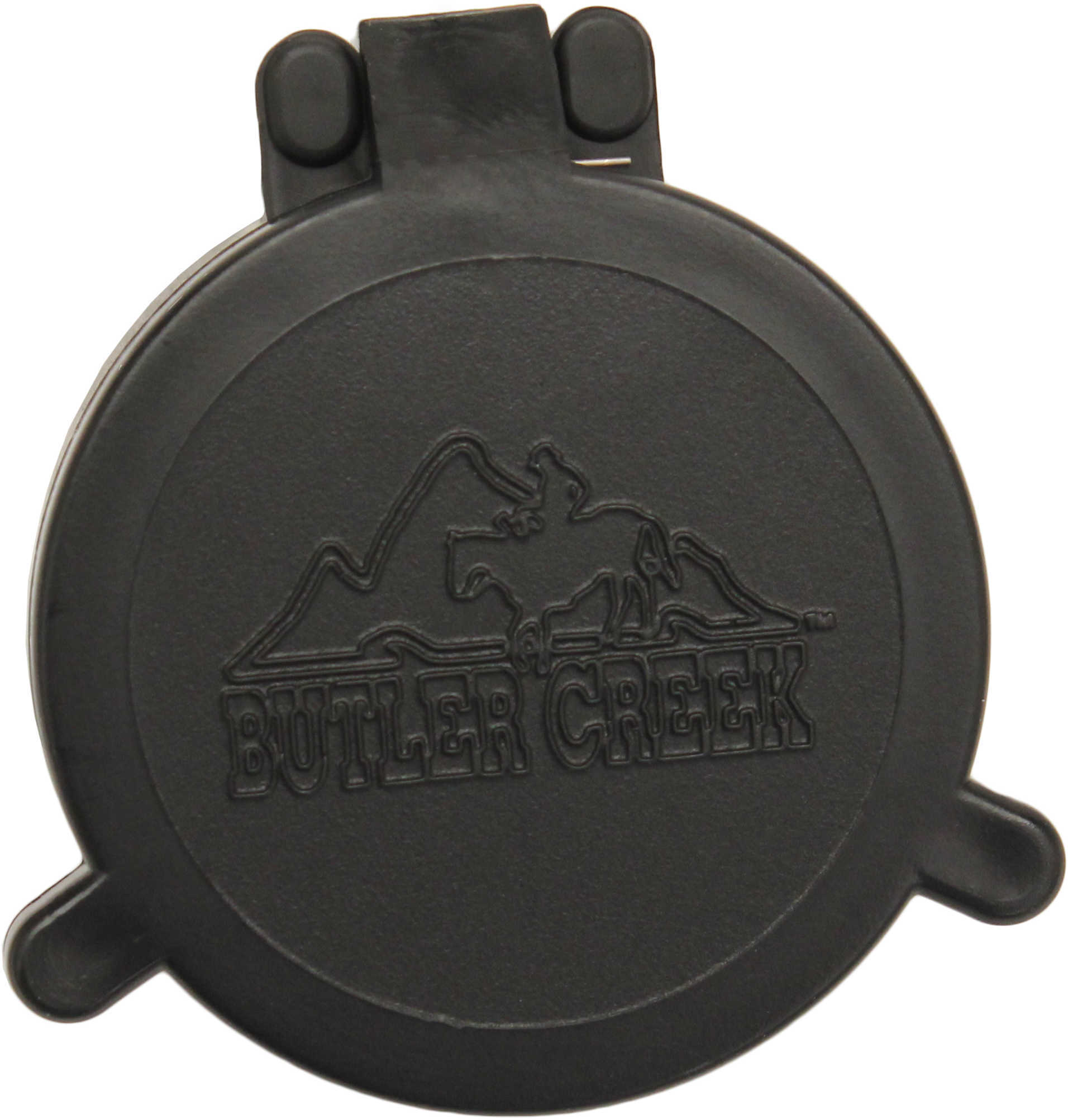 Butler Creek 30110 Flip-Open Scope Cover Objective Lens 39.10mm-34.00mm Slip On Polymer Black