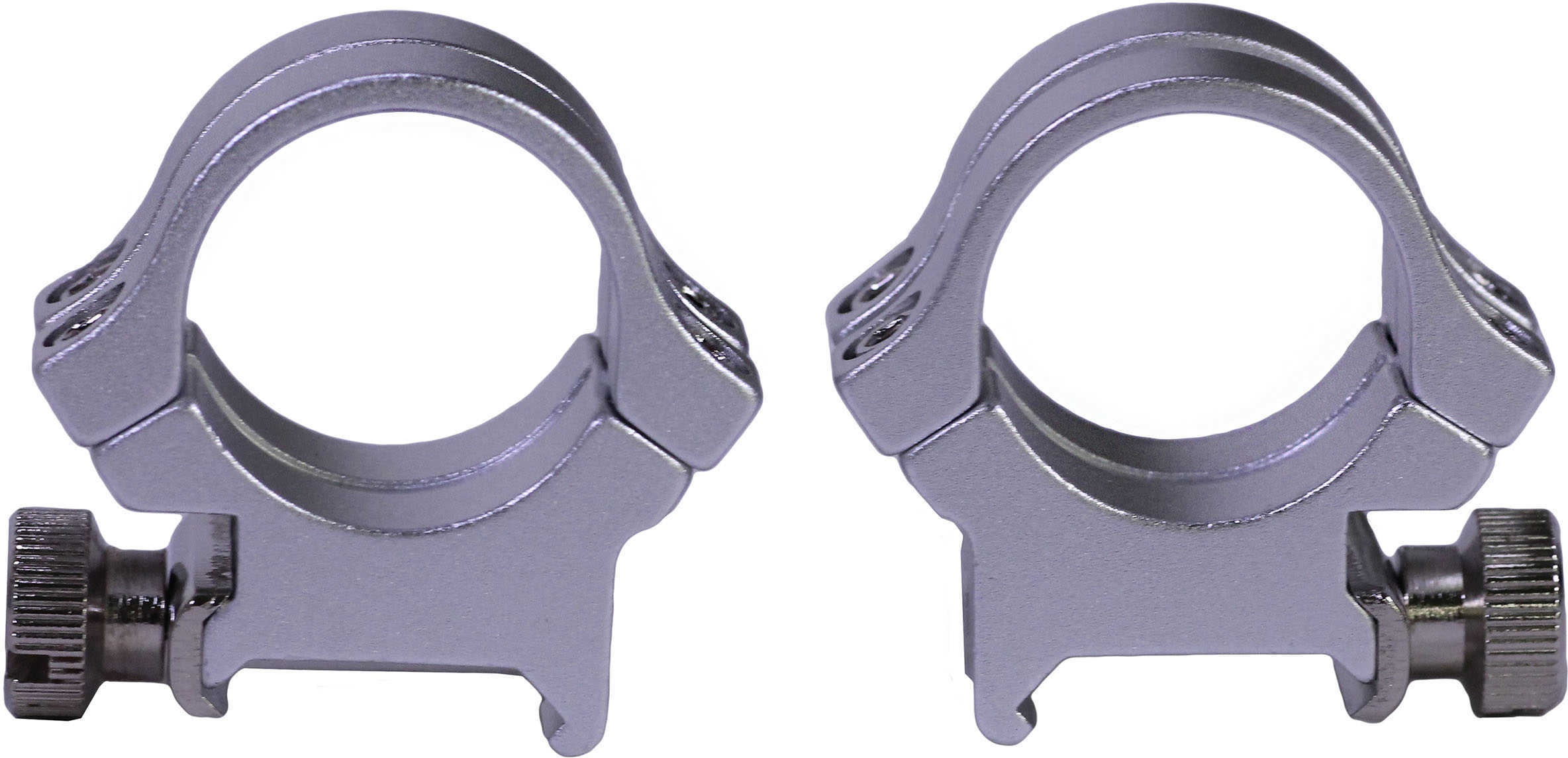 Simmons Weaver High Scope Rings With Silver Finish Md: 49056