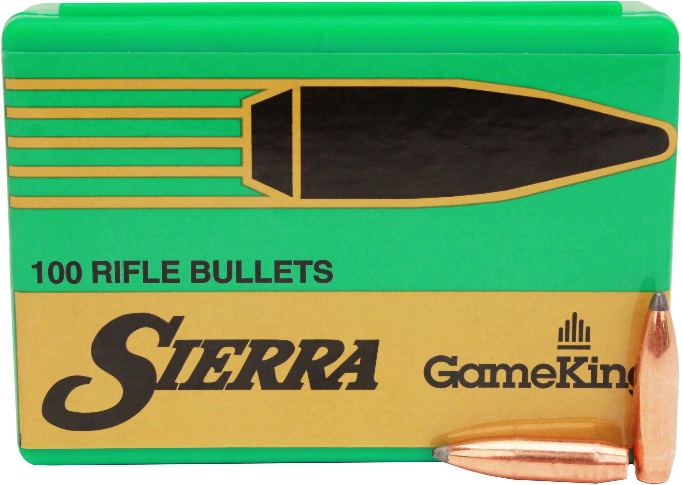 Sierra Gameking 6MM/243 Caliber 100 Grain Boat Tail Spitzer 100/Box Md: 1560 Bullets