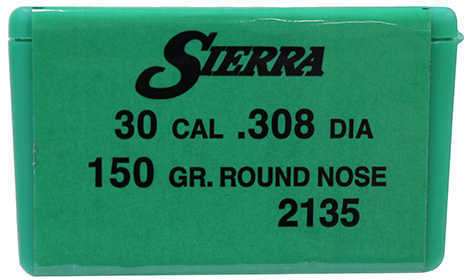 Sierra Pro Hunter Rifle Bullets 308 Caliber 150 Grain Round Nose 100/Box Md: 2135