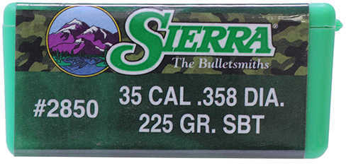 Sierra Gameking 35 Caliber 225 Grain Boat Tail Spitzer 50/Box Md: 2850 Bullets