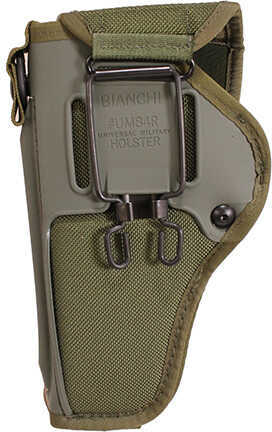 Bianchi 14871 Universal Military Holster Um84R Fits Up To 2.25" Belts Olive Drab