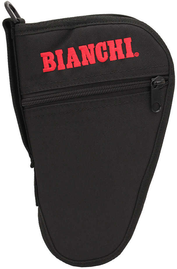 Bianchi Medium Black Pistol Case With Zipper Side Pocket Md: 19716