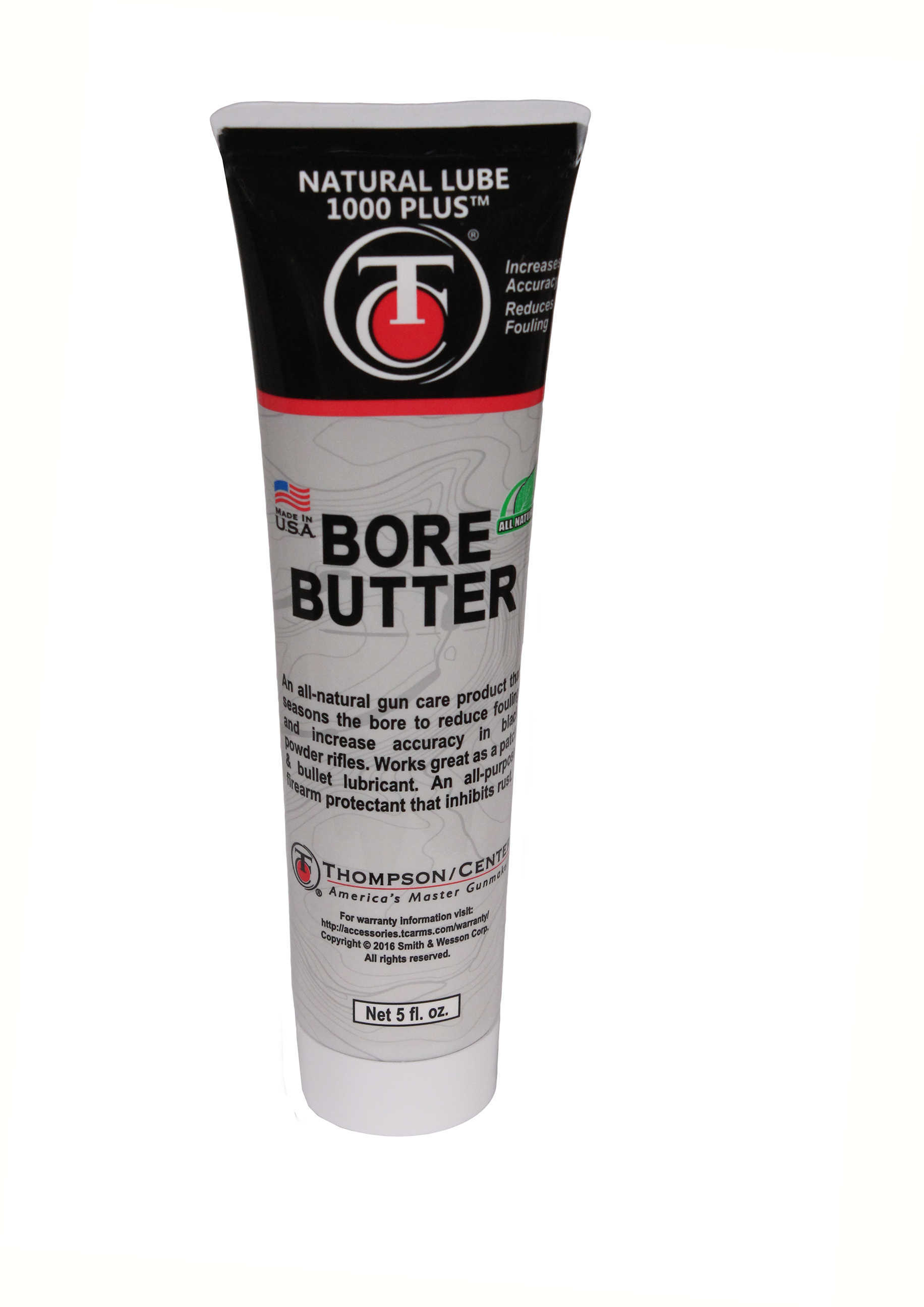 T/C Accessories 31007309 Bore Butter Natural Lube All Calibers Clear 1 5 oz