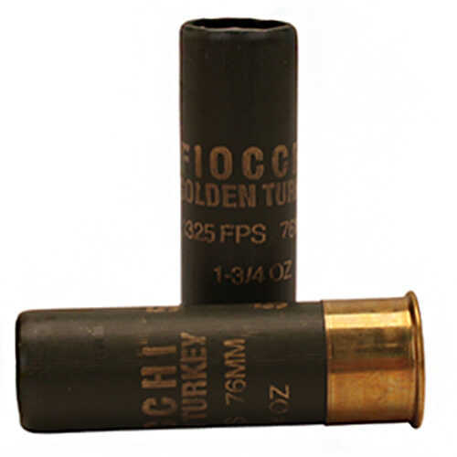 12 Gauge 3" Nickel-Plated Lead #5  1-3/4 oz 10 Rounds Fiocchi Shotgun Ammunition