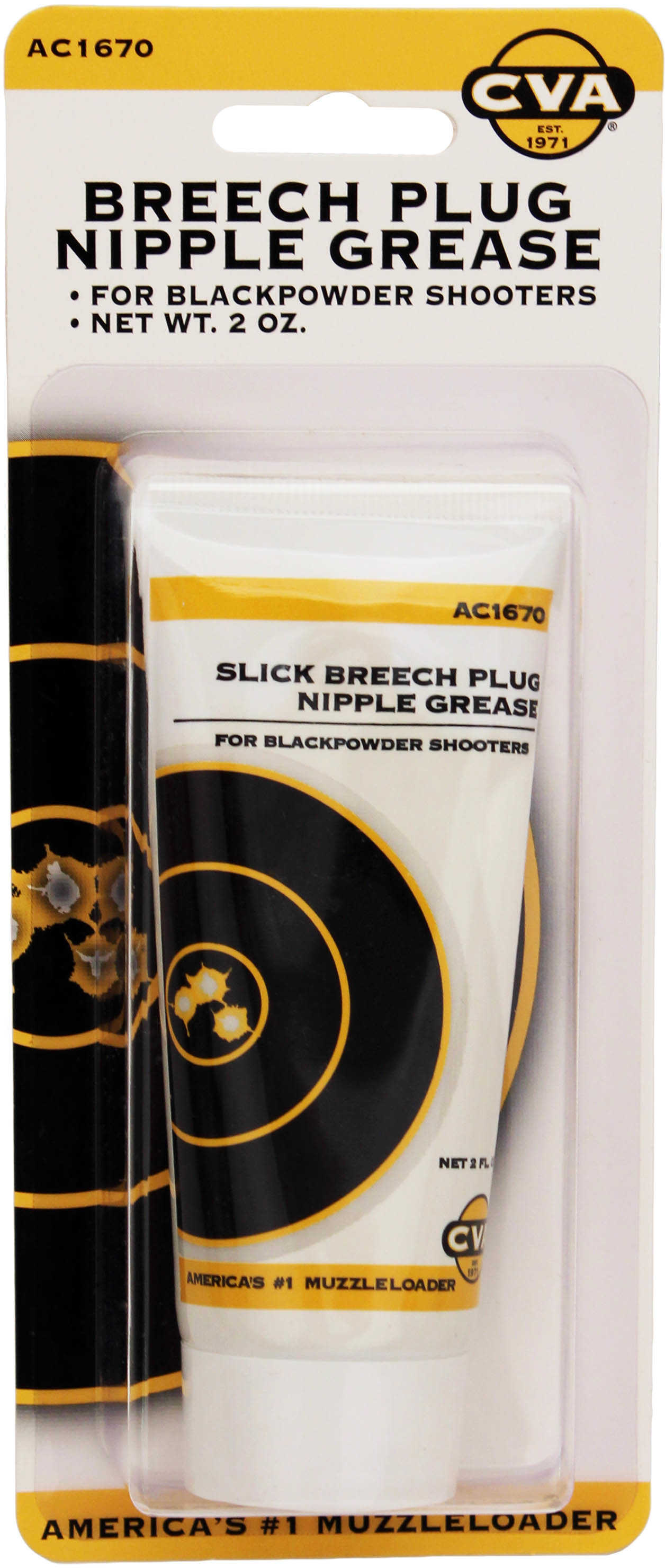 CVA AC1670 Slick Cleaning Supplies Breech Plug/Nipple Grease 2 oz