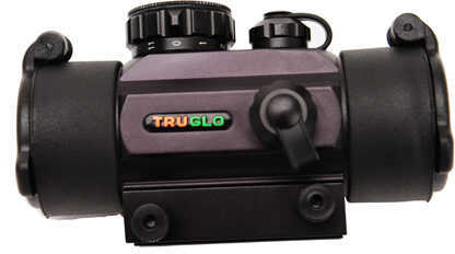 Truglo TG8030B Traditional 1x 30mm Obj 5 MOA Red Dot Black Matte CR2032 Lithium
