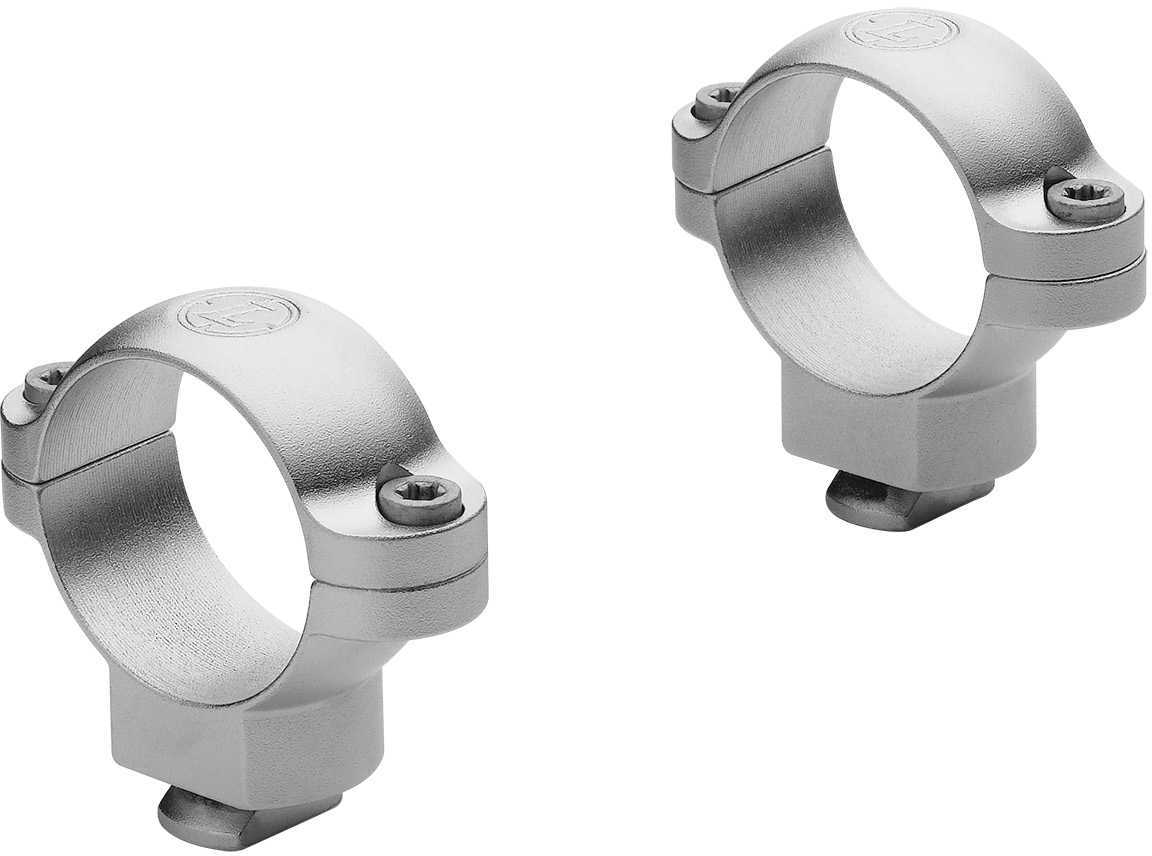 Leupold Medium Dual Dovetail Rings With Silver Finish Md: 52323