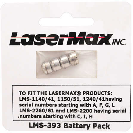 Lasermax Battery For Glock/Sig Sauer Md: LMS393