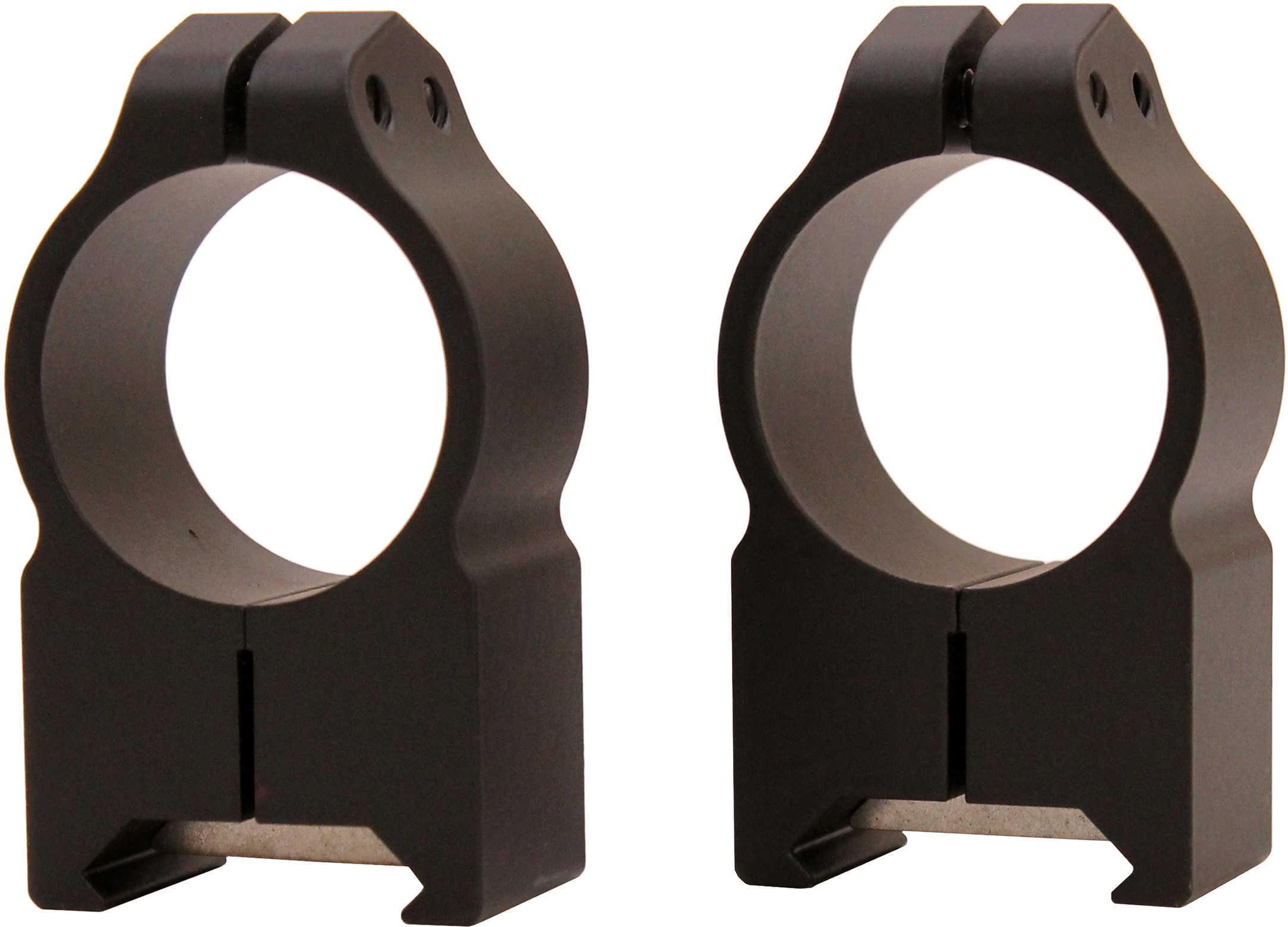 Warne 1" High Scope Rings With Matte Black Finish Md: 202M