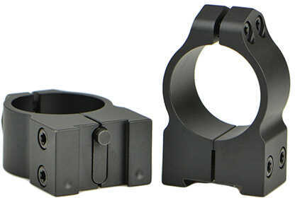 Warne 1" Medium Scope Rings With Matte Black Finish Md: 1Tm