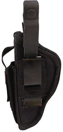 Uncle Mikes Ambidextrous Hip Holster With Mag Pouch For 3"-4" Barrel Medium Autos Md: 70010