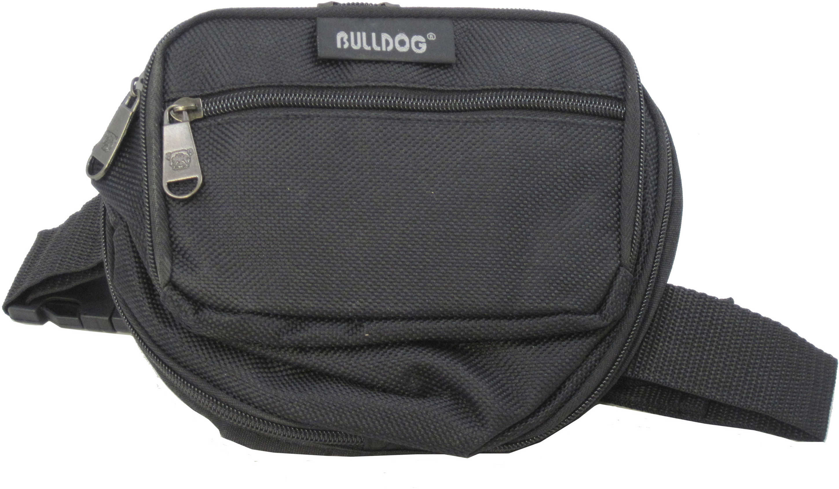 Bulldog Cases Small Black Water Resistant Nylon Fanny Pack Md: BD850