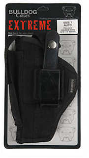 Bulldog Cases Black Nylon Pistol Holster For 2-5" Barrel Autos With Laser/Light Md: FSN19