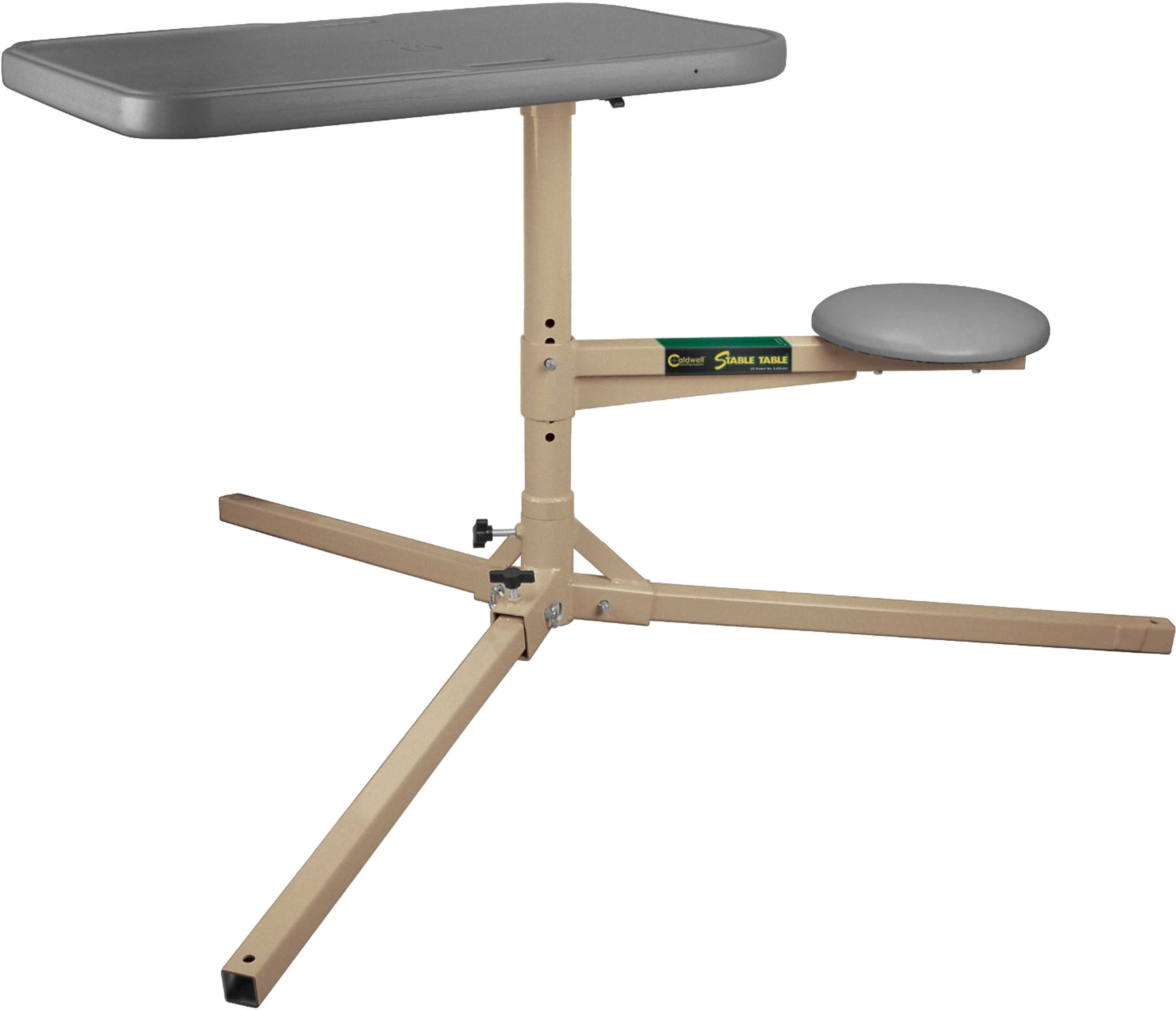 Caldwell Stable Table With Steel Frame & Adjustable Padded Seat Md: 252552