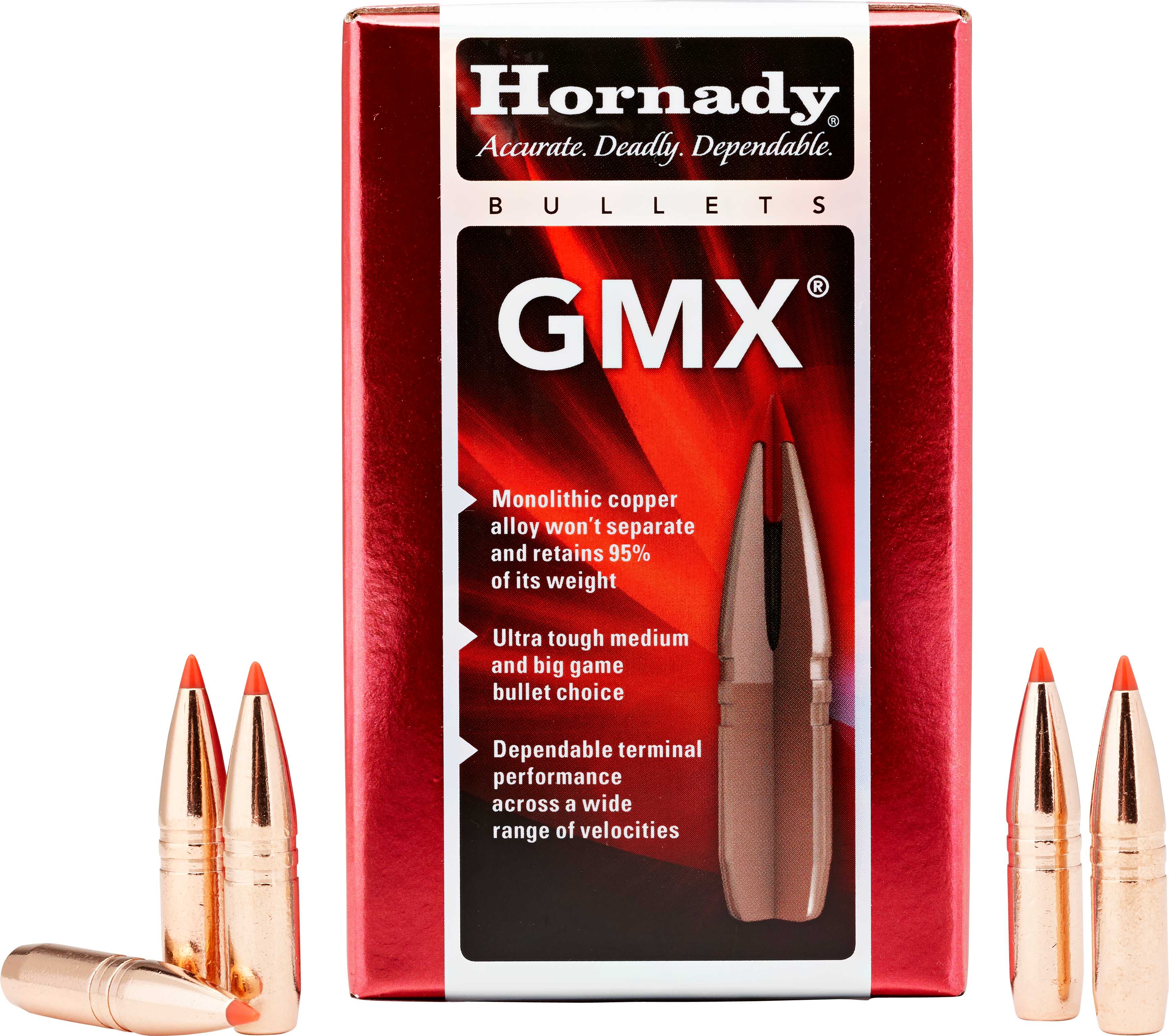 Hornady .277 Cal. 130 Grain Gliding Metal Expanding Bullets 50 Per Box Md: 27370