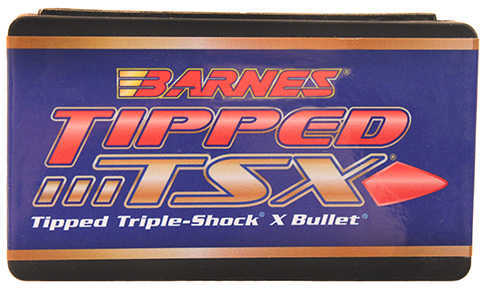 Barnes .257 Caliber 80 Grain Tipped Triple Shock Boattail X Bullet 50/Box Md: 30218