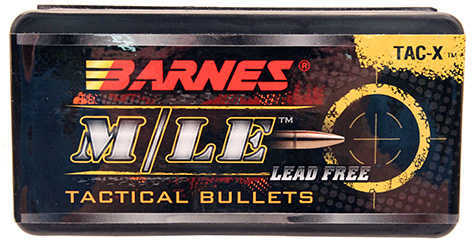Barnes 50 BMG 647 Grain Tactical Boattail Rifle X Bullet 20 Per Box Md: 51006