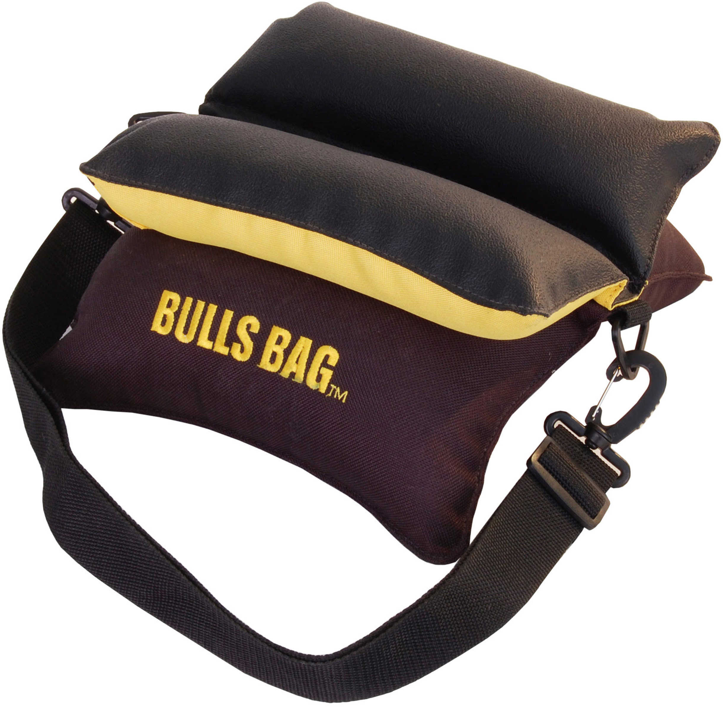 Uncle Buds 10" Black/Gold Bulls Bag Rest