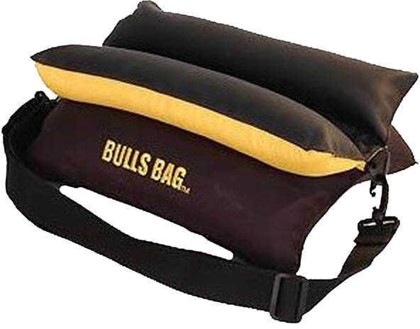 Uncle Buds 15" Black/Gold Bulls Bag Rest Md: 16022