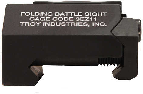 AR-15 Troy Black Rear Folding Battle Sight Md: FBSR0BT00