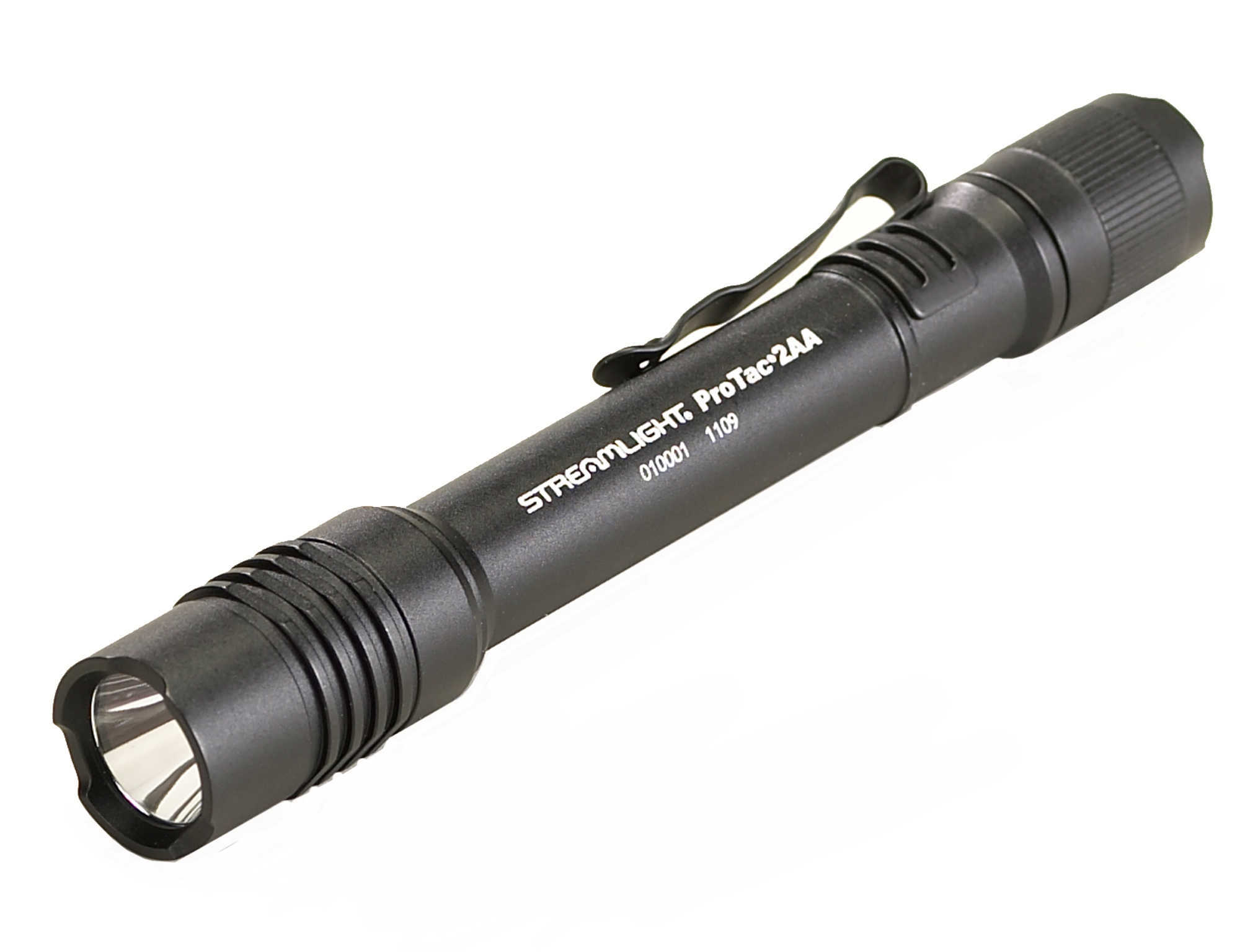 Streamlight 88033 ProTac 2AA LED 11/155 Lumens AA (2) Battery Black Aluminum Body