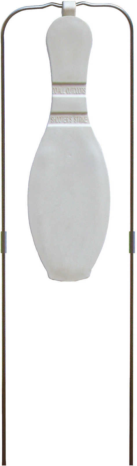 Do All Traps BSP1 Impact Seal Bowling Pin 11" White w/Stand
