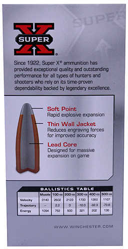 222 Rem 50 Grain Soft Point 20 Rounds Winchester Ammunition 222 Remington
