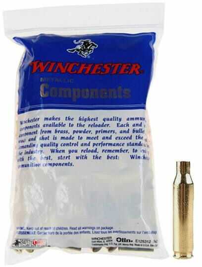 Winchester Unprimed Brass Cases 6MM Remington 50/Bag Md: WSC6MMRU