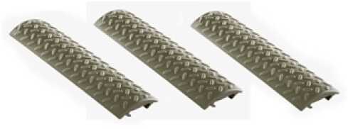 Ergo Grip Diamond Plate Rail Cover Grips 3 Pack OD Green