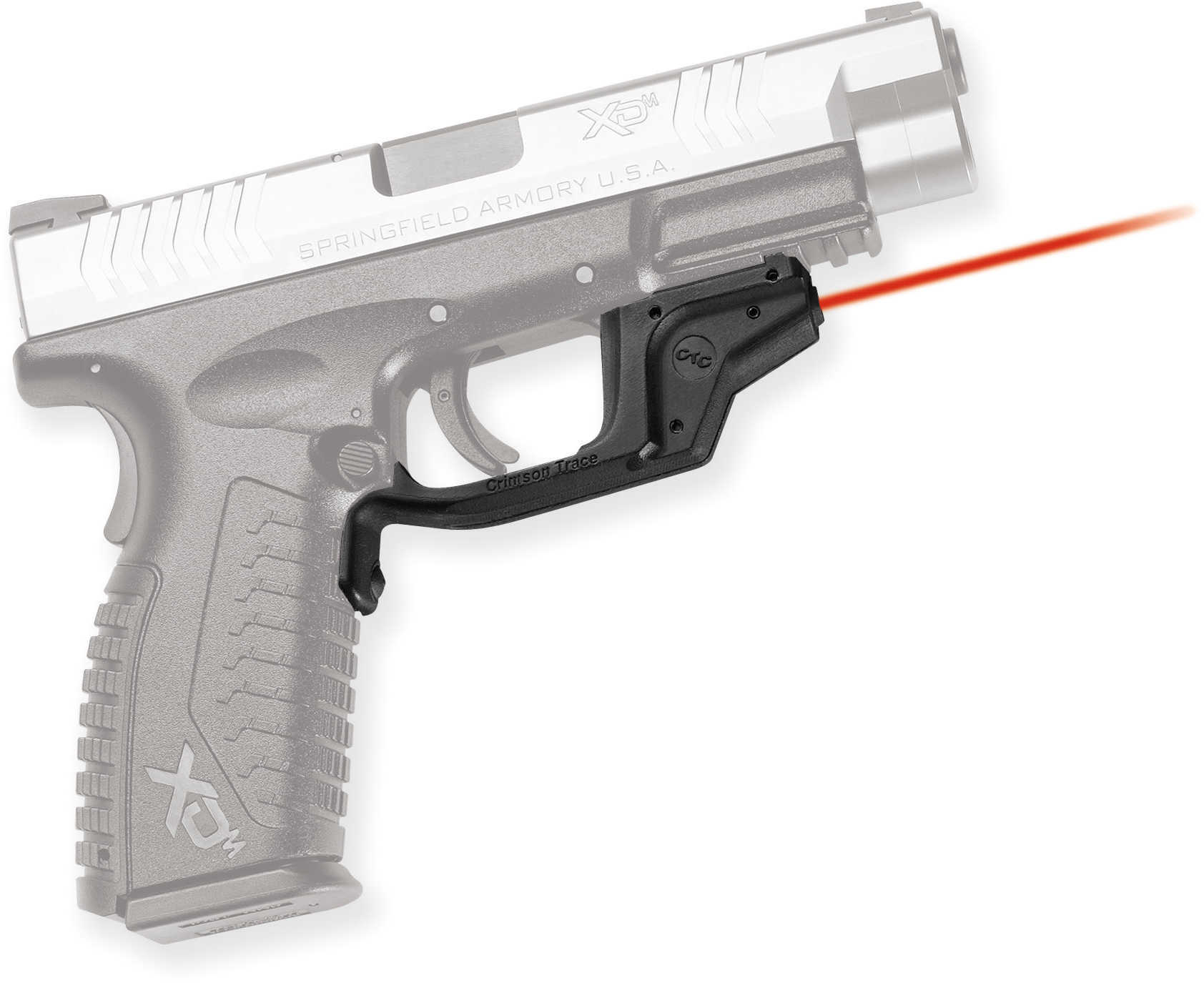 Crimson Trace Springfield Xd Xd,xdm, Overmold, Front Activation Md: Lg-448