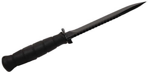 Glock KB17281 81 Field w/Sawback 6.5" Spring Steel HRC55 Phosphate-Treated Clip Point Synthetic Black