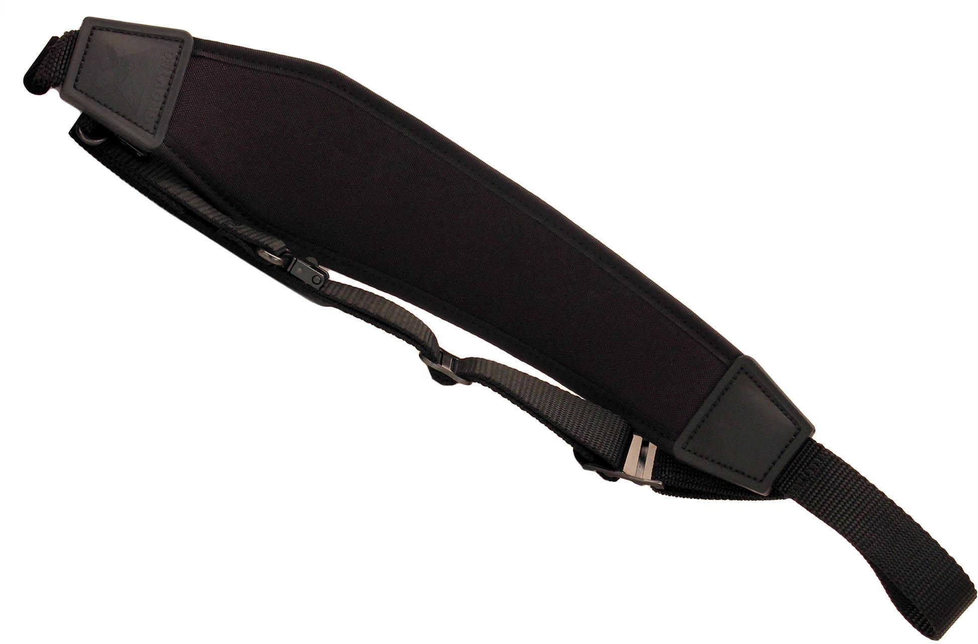 Grovtec US Inc GTSL20 Premium Padded Nylon Sling with Swivels 48" x 1" Black