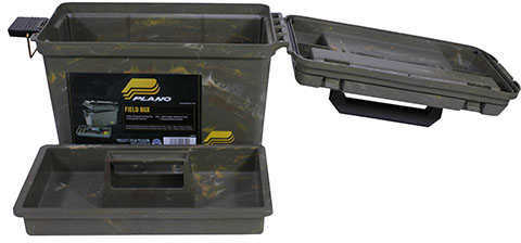 Plano 161200 Field Box Portable Deep 6 Boxes 3" Shells Plastic Camo
