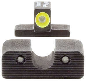Trijicon SP101Y HD NS Springfield XD/XD(M) F/R Grn Tritium Yellow Front Outline