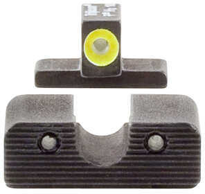 Trijicon SP101Y HD NS Springfield XD/XD(M) F/R Grn Tritium Yellow Front Outline