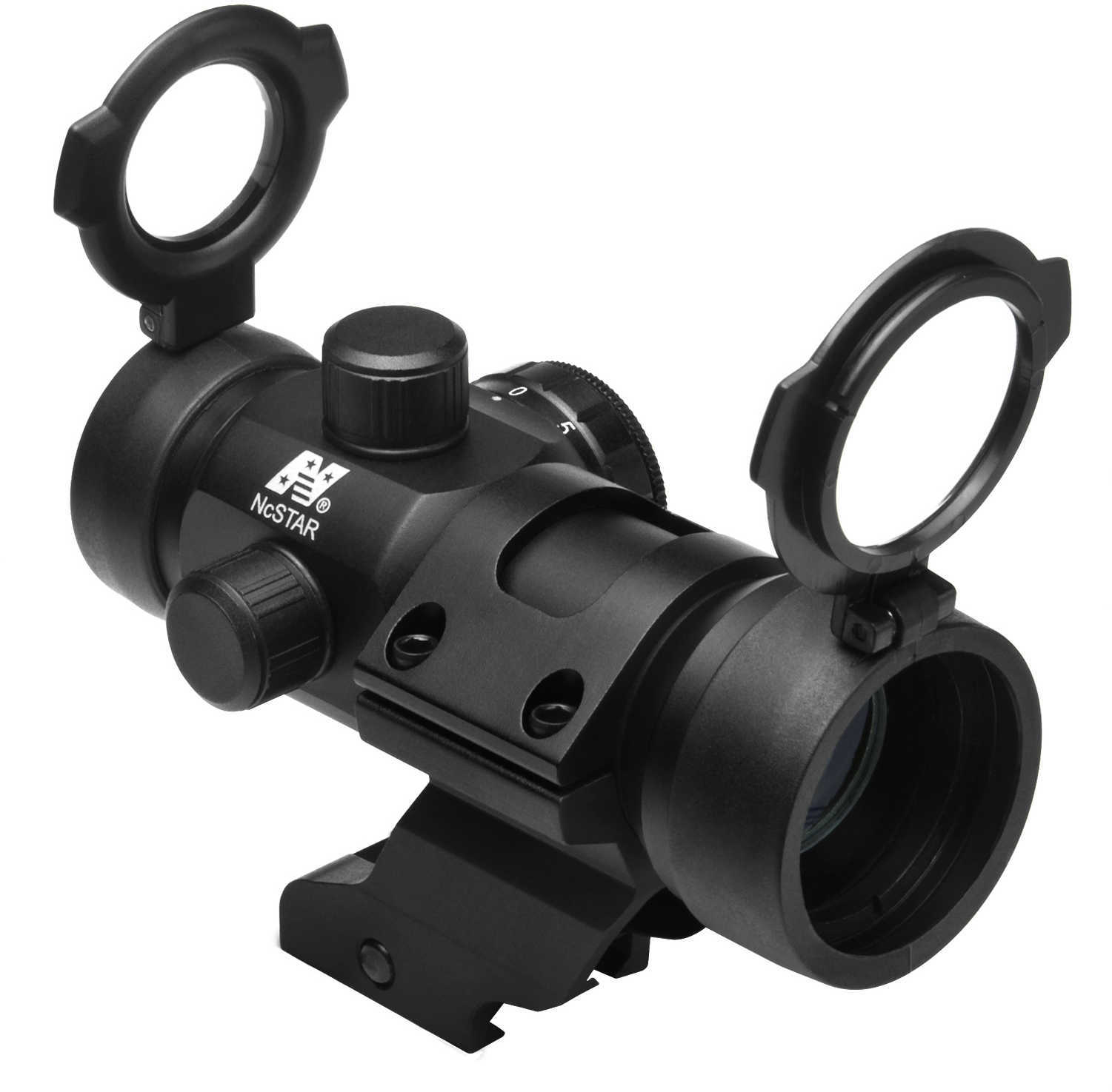 NCStar DMRG130 Tube Reflex Optic 1x 30mm Obj 3 MOA Illuminated Red/Green Dot Black Anodized CR2032 Lithium