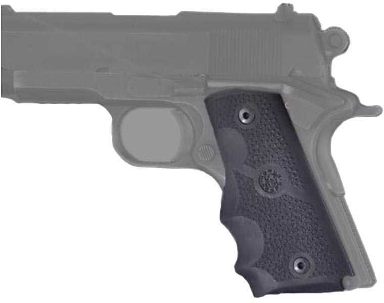 Hogue Finger Groove Grips For Colt Officers Model Md: 43000